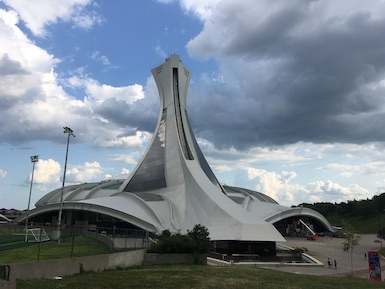 Olympiastadion und Montreal Tower